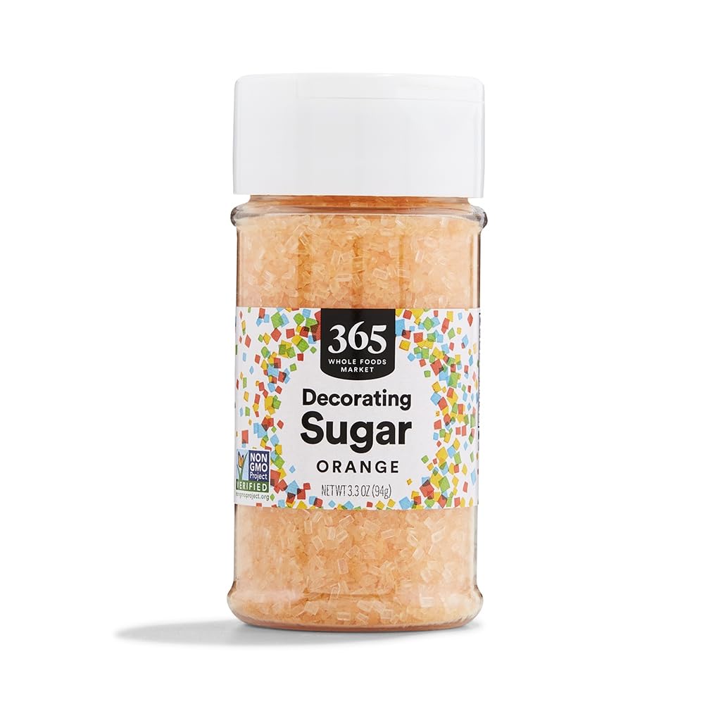 Orange Colored Sugar, 3.3 Ounce