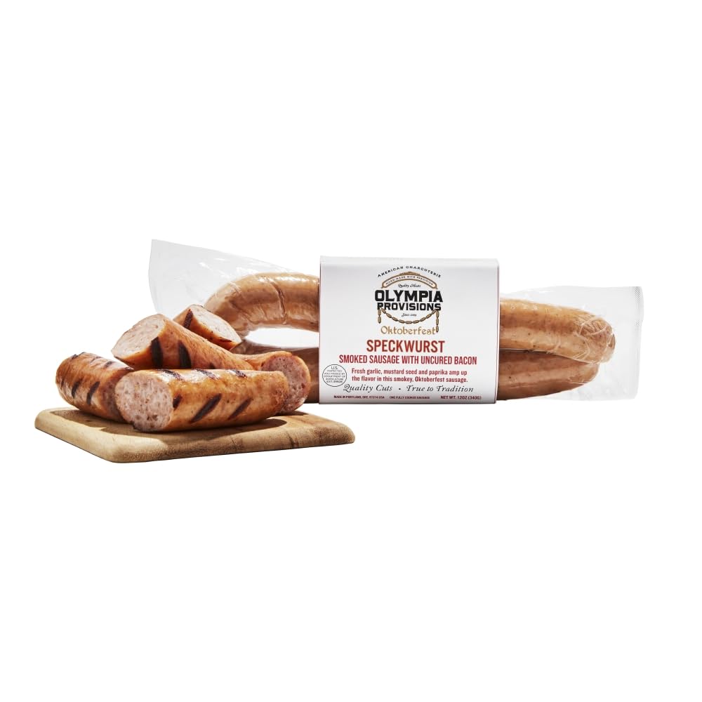 Sausage Pork Speckwurst, 12 Ounce