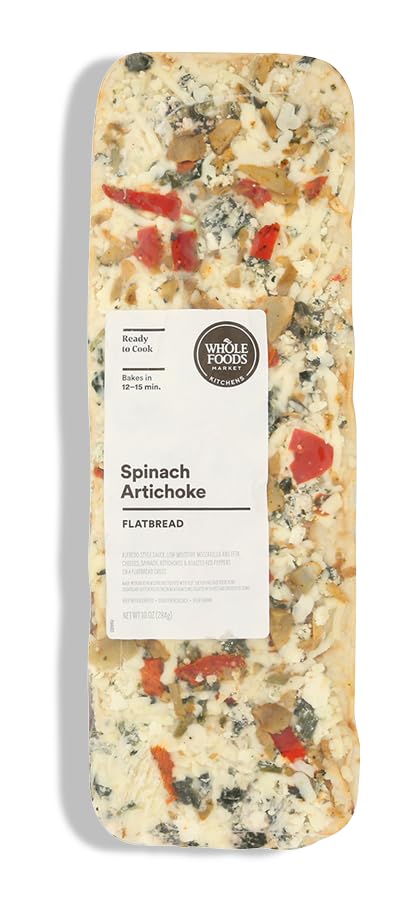 Whole Foods Market Kitchens, Spinach Artichoke Flatbread, 10 oz