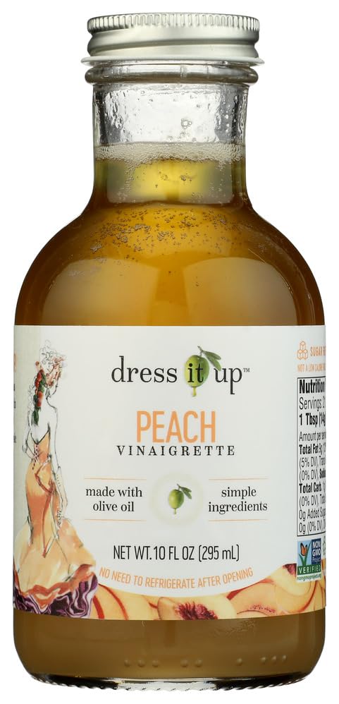 Dress It Up Peach Vinaigrette Dressing