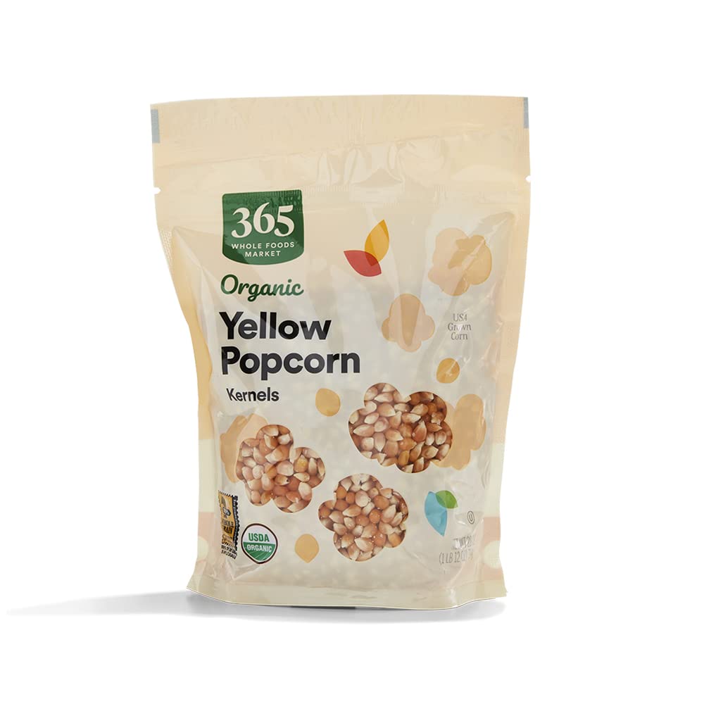 Organic Yellow Popcorn Kernels, 28 Ounce