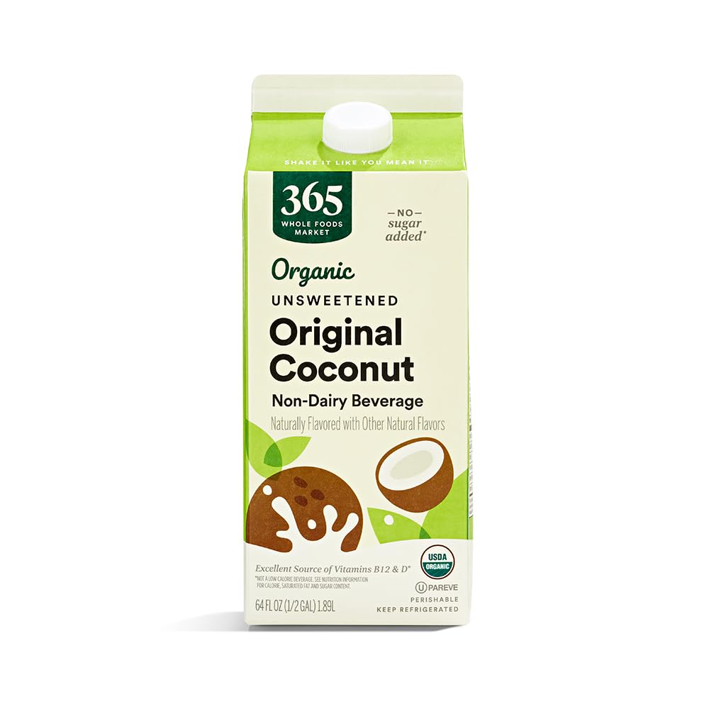 Organic Unsweetened Original Coconut milk Beverage, 64 fl oz