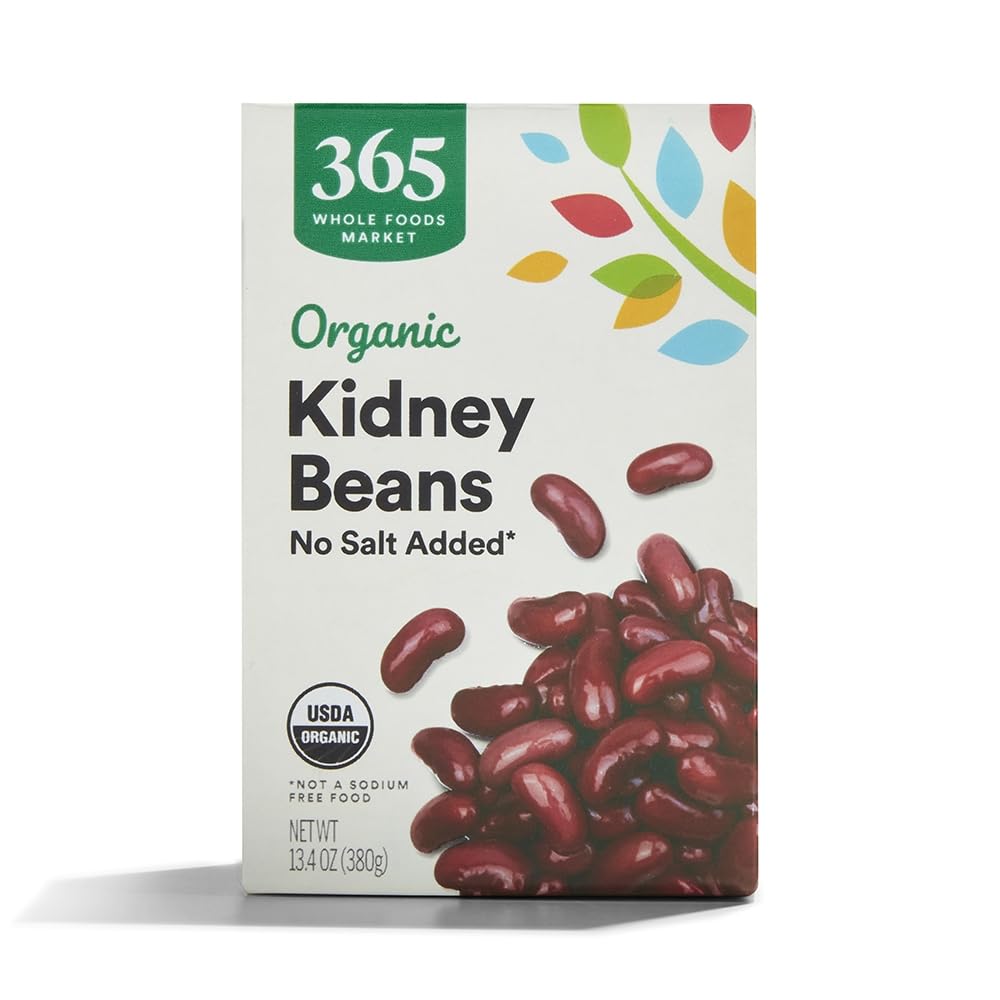 Organic Kidney Beans No Salt Added, 13.4 oz
