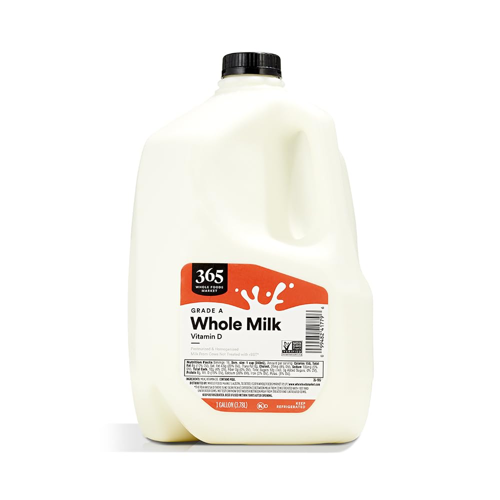 365 by Whole Foods Market Whole Milk, Gallon, 128 fl oz