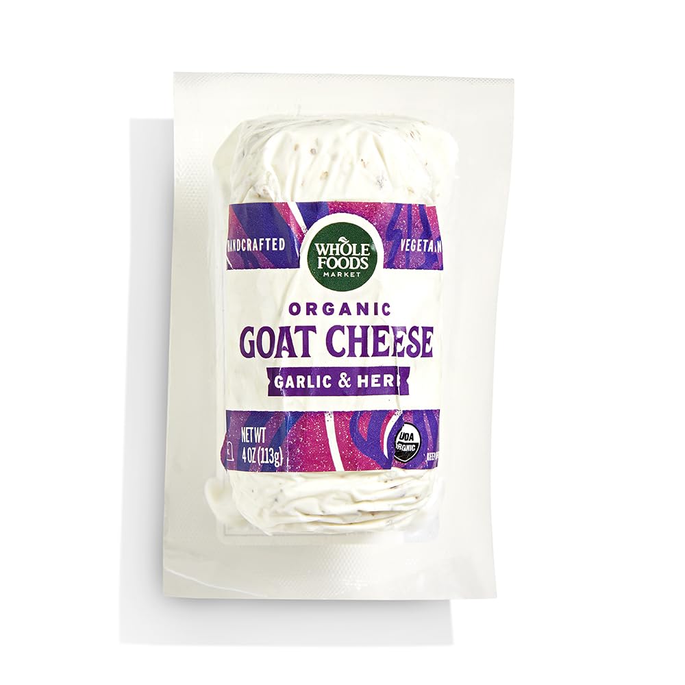 Organic Goat Cheese Garlic & Herbs, 4 oz