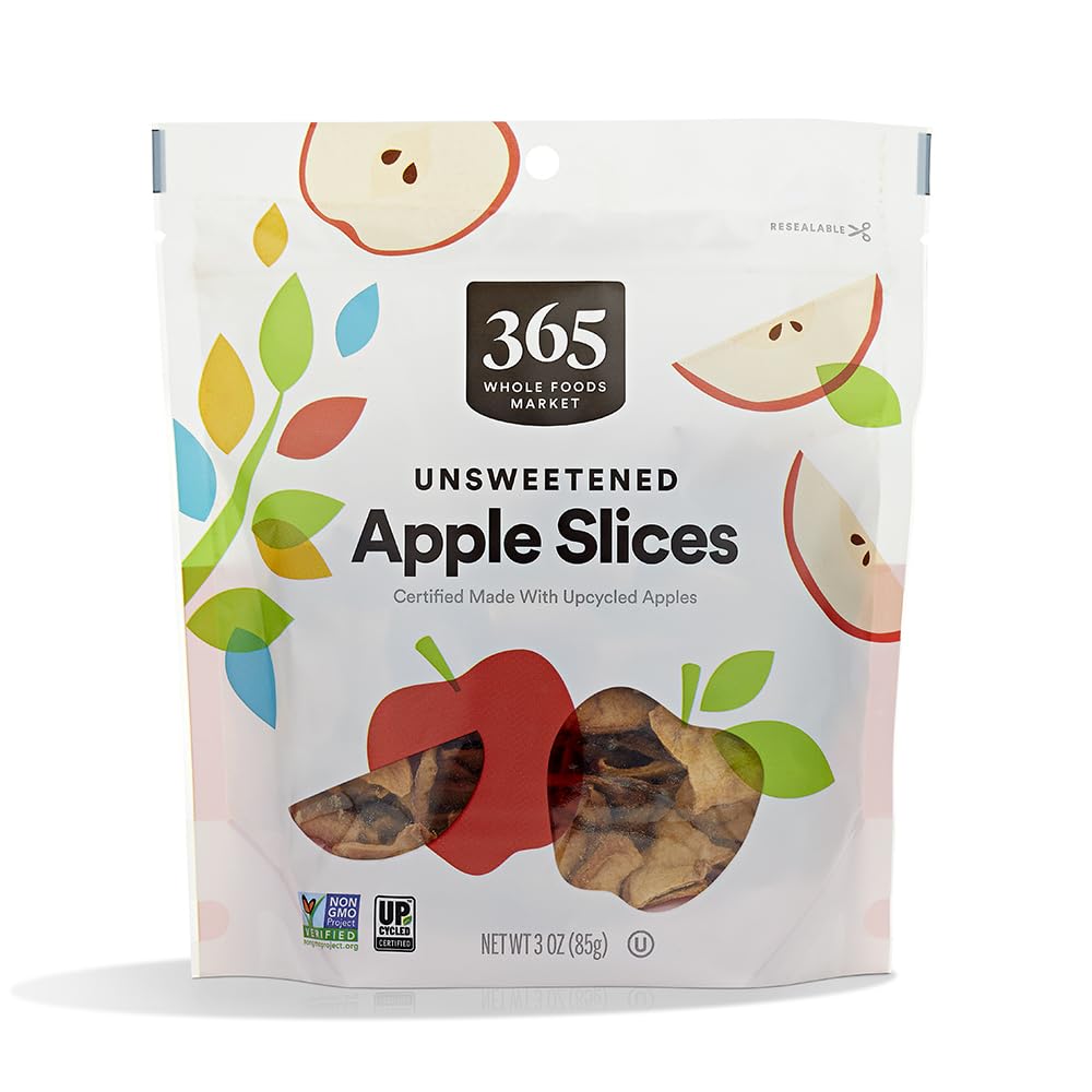 Dried Upcycled Apple Slices, 3 Ounce