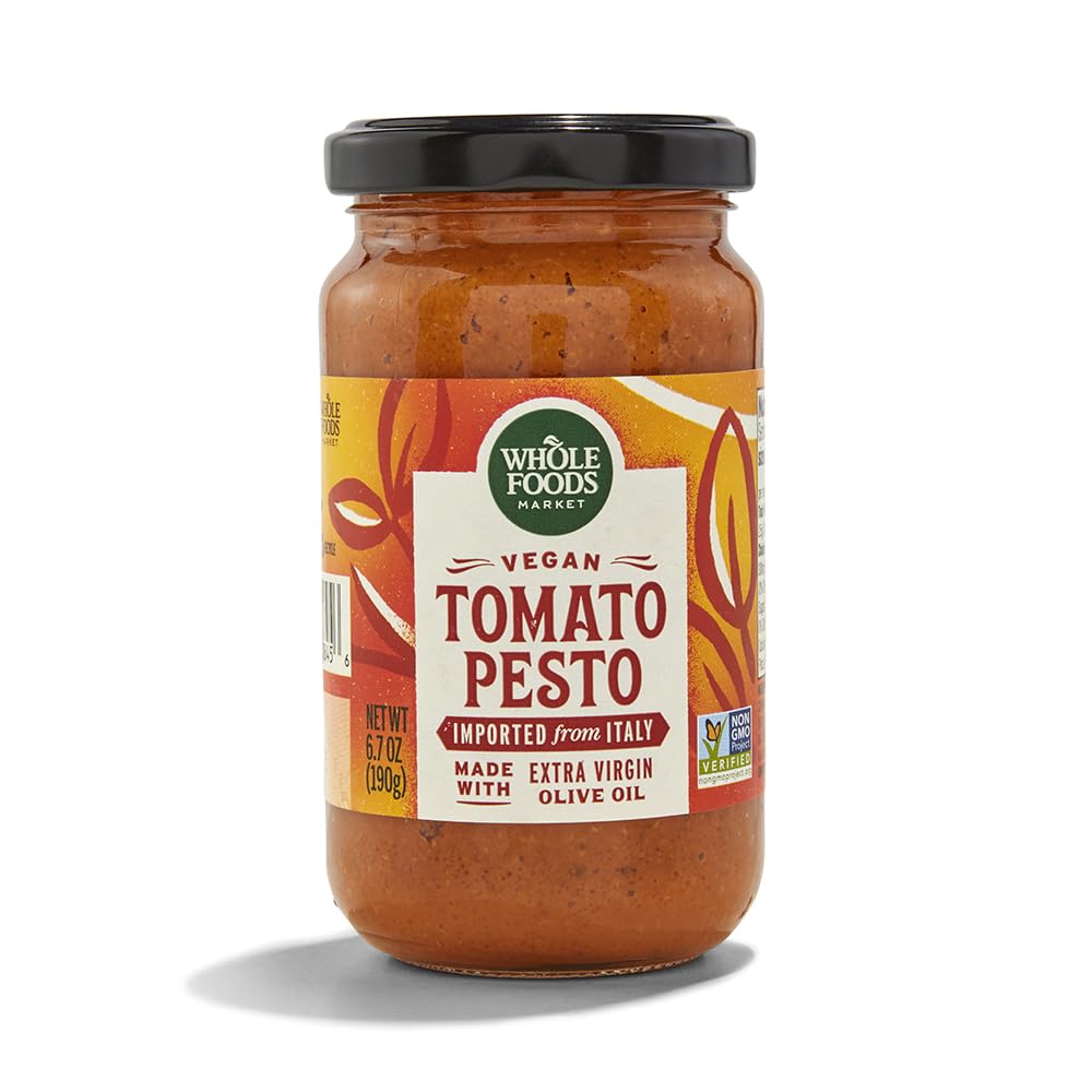 Whole Foods Market Vegan Tomato Pesto, 6.7 Ounce