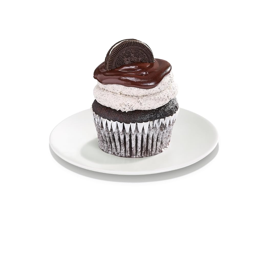 Whole Foods Market Large Creme Cookie Ganache Cupcake
