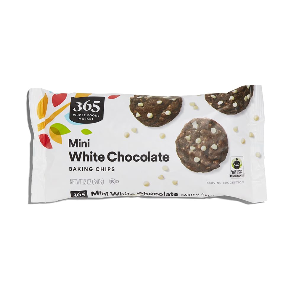 Mini White Chocolate Baking Chips, 12 Ounce
