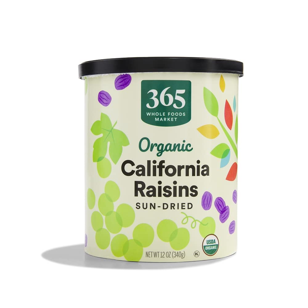 365 by Whole Foods Market Organic Raisins, 12 Ounce