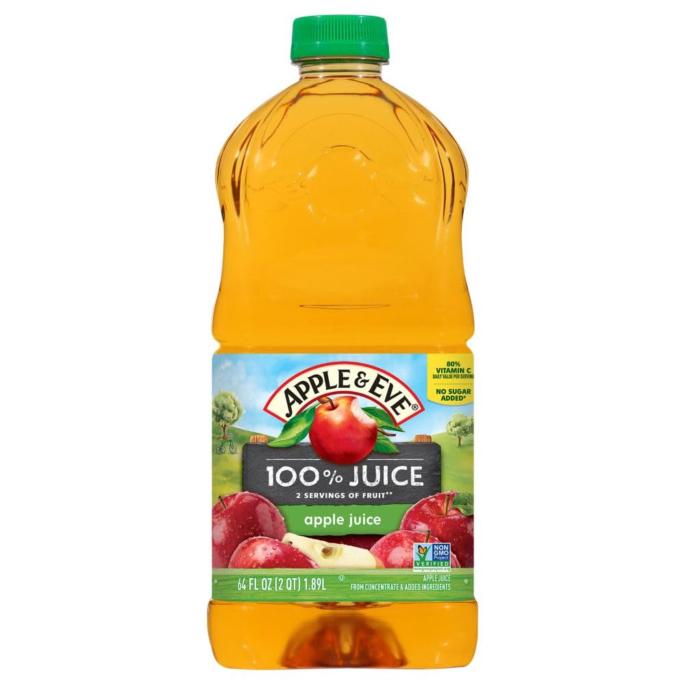 Apple & Eve, Apple Juice, 64 Fl Oz Bottle