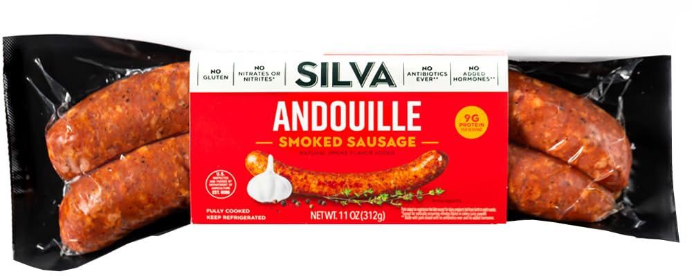 Smoked Andouille Pork Sausage, 11 Ounce