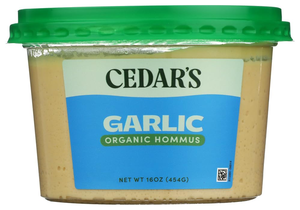Cedar's Organic Garlic Hummus