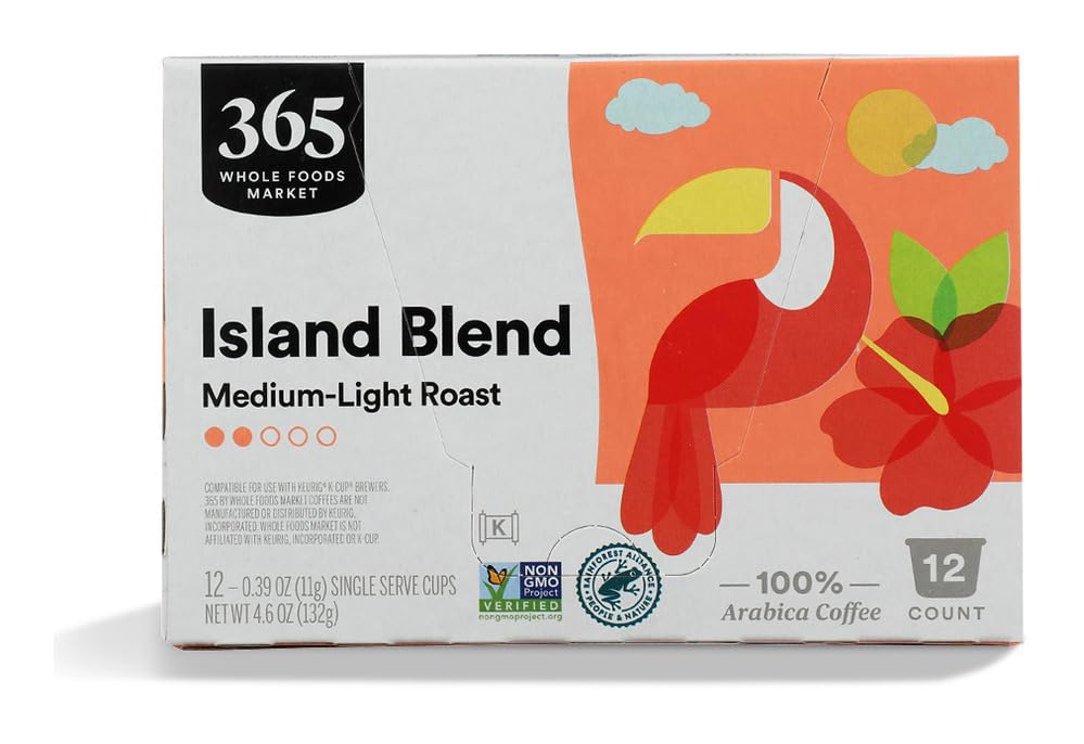 365 By Whole Foods Market Island Blend Coffee Capsule, 12 Count