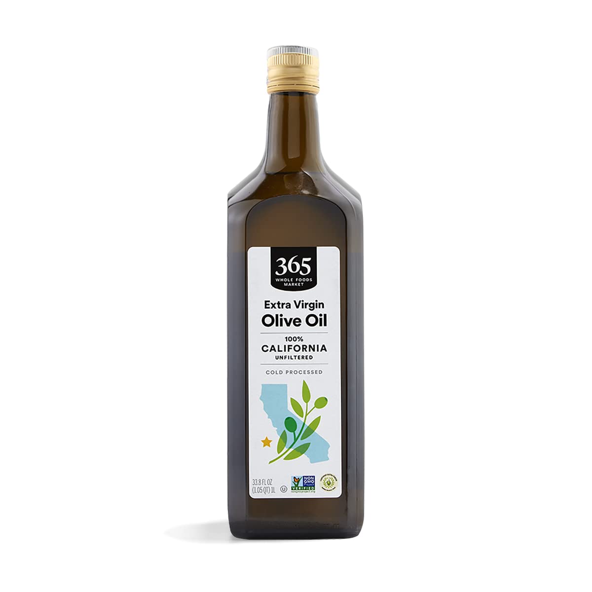 Unfiltered Extra Virgin California Olive Oil, 33.8 Fl Oz