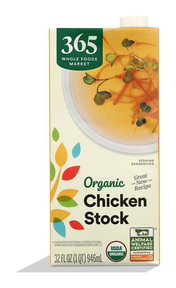 365 by Whole Foods Market Organic Chicken Stock, 32 FZ