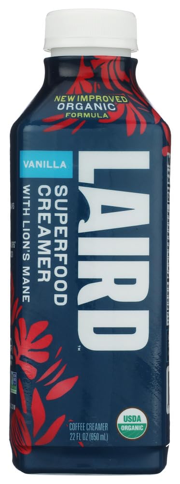 Laird Superfood Organic Vanilla Plant Based Creamer, 22 FZ