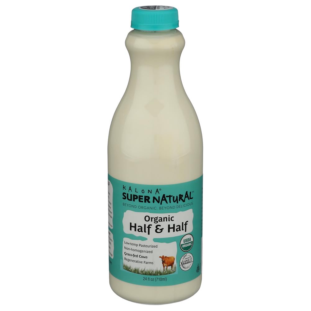 Kalona Supernatural Organic Half & Half, 24 FZ
