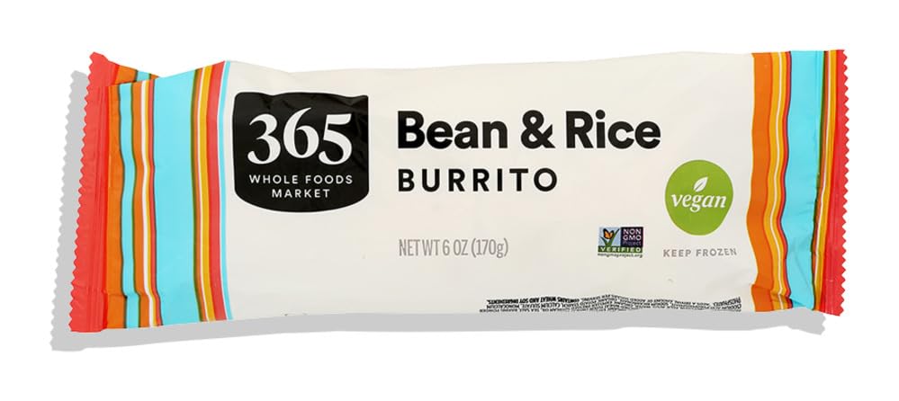 365 by Whole Foods Market Bean and Rice Burrito, 6 OZ