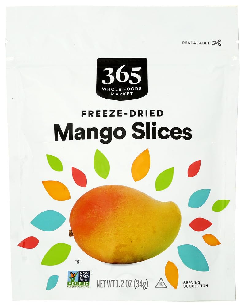 365 by Whole Foods Market Freeze Dried Mango Slices, 1.2 OZ