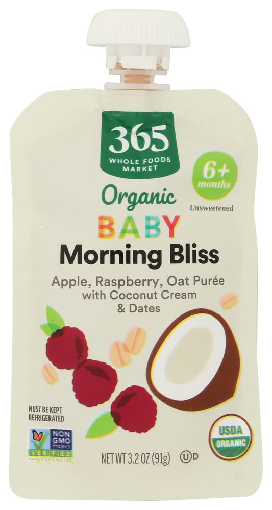 365 by Whole Foods Market Organic Morning Bliss Baby Food Pouch, 3.2 OZ