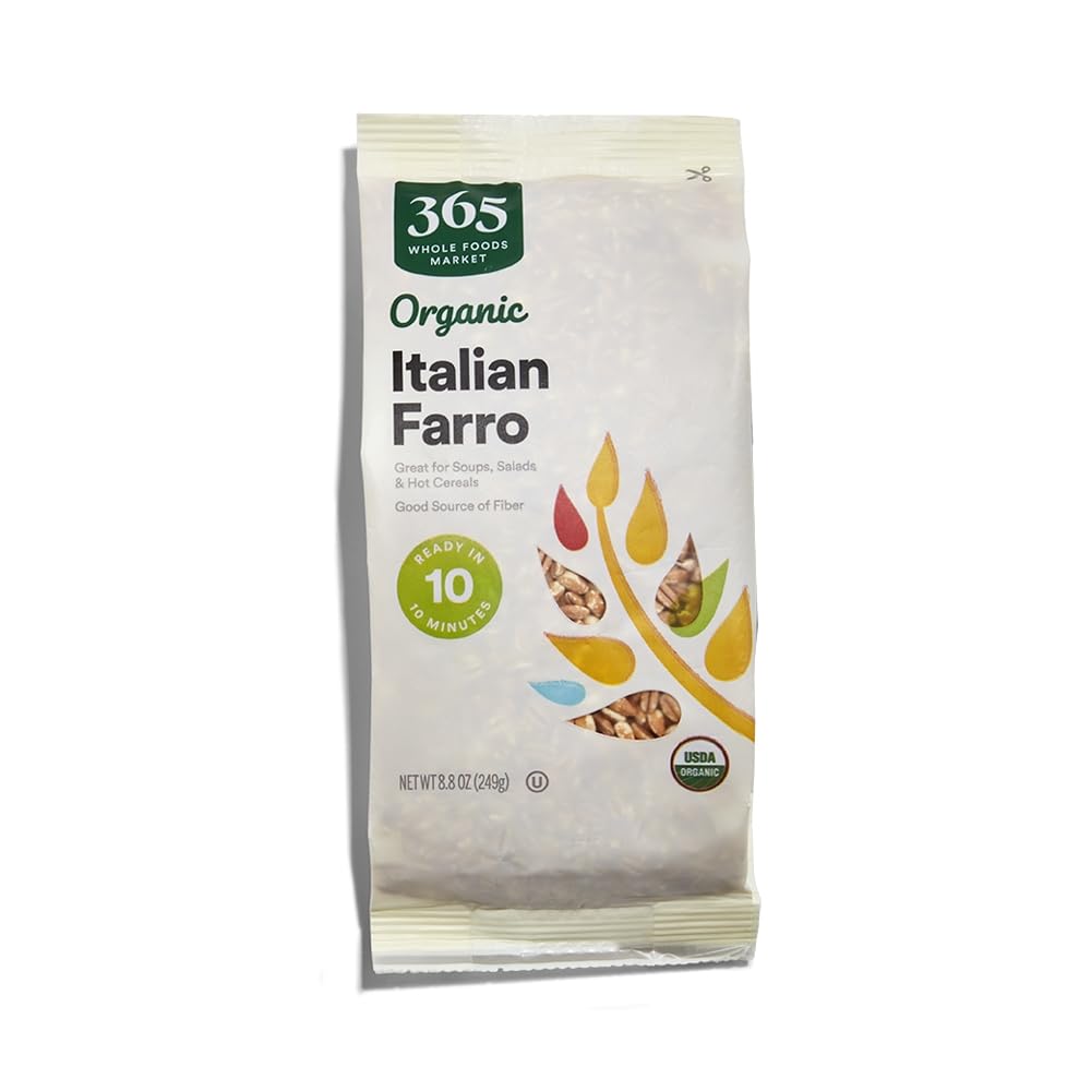 365 by Whole Foods Market Organic Italian Farro, 8.8 Ounce