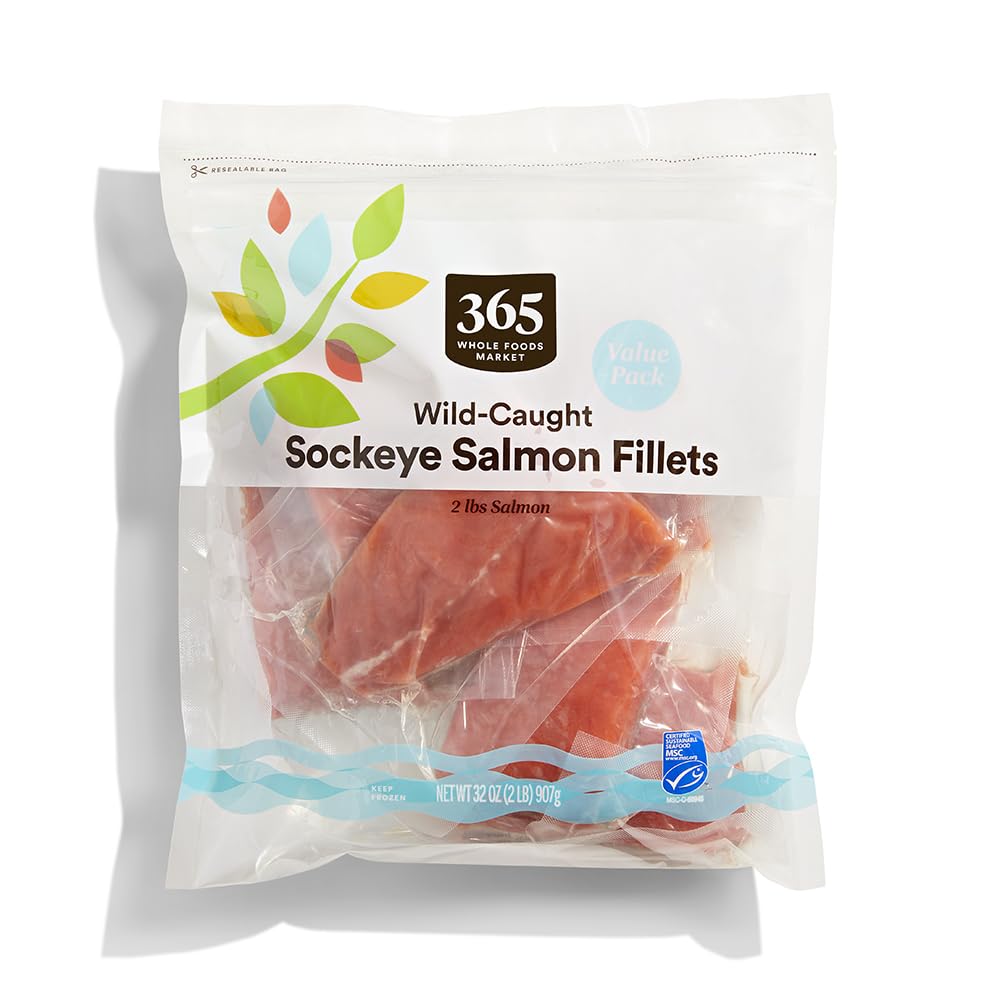 365 by Whole Foods Market Sockeye Salmon Fillet, 32 oz