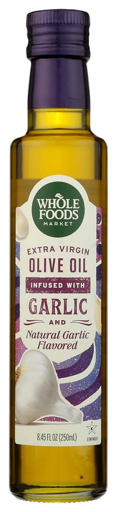 Whole Foods Market Garlic Infused Extra Virgin Olive Oil, 8.45 FZ
