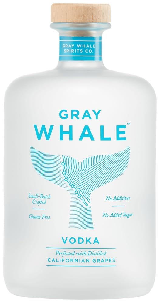 Gray Whale Vodka Vodka, 750 ML
