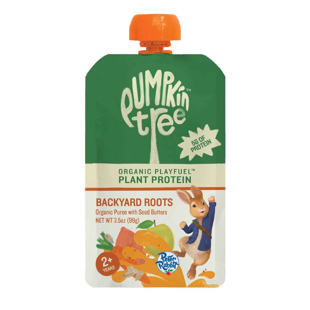 Peter Rabbit Organics Organic Root Vegetable Plant Protein Puree, 3.5 OZ