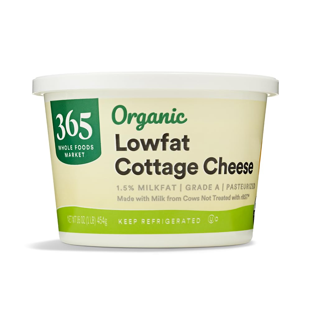 Organic Low Fat Cottage Cheese, 16 oz