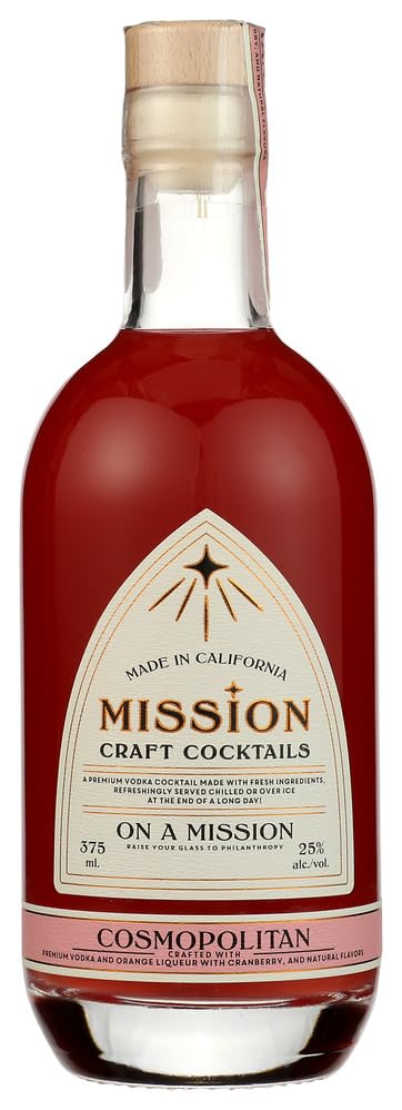 Mission Craft Cocktails Cosmopolitan Cocktail 375ML, 375 ML