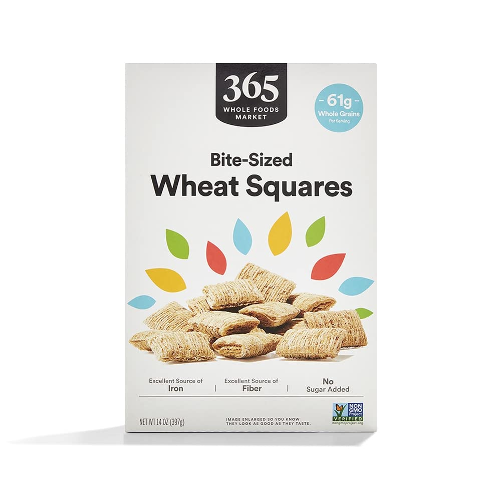 Bite Sized Wheat Squares Cereal, 14 Ounce