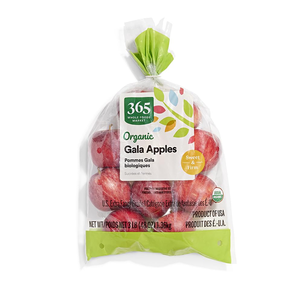NORTHWEST PRODUCE Organic Bagged Gala Apples, 48 Ounce