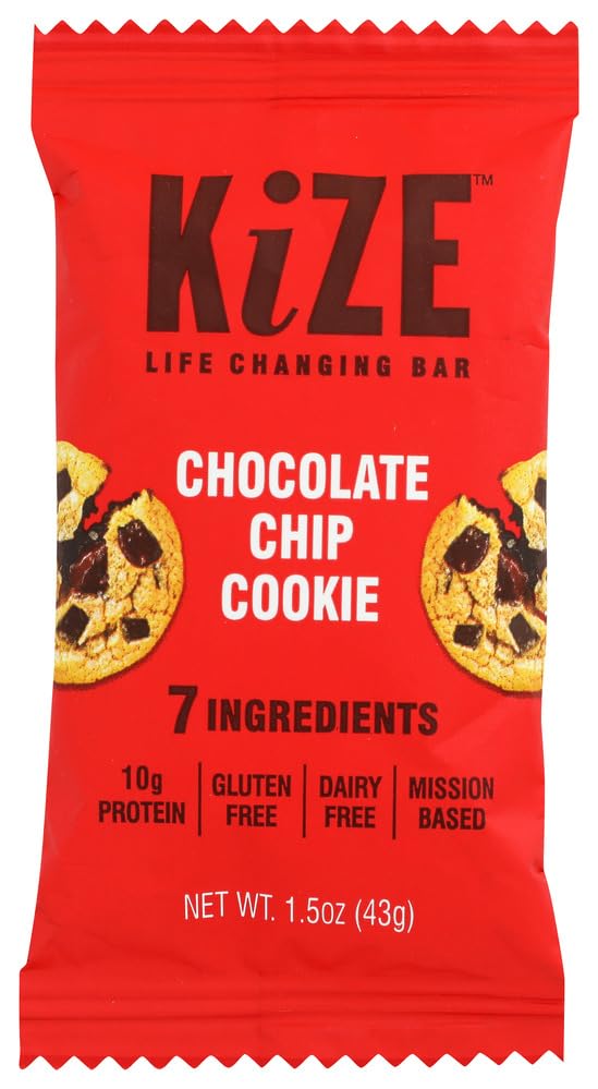 Kize Chocolate Chip Cookie Energy Bar