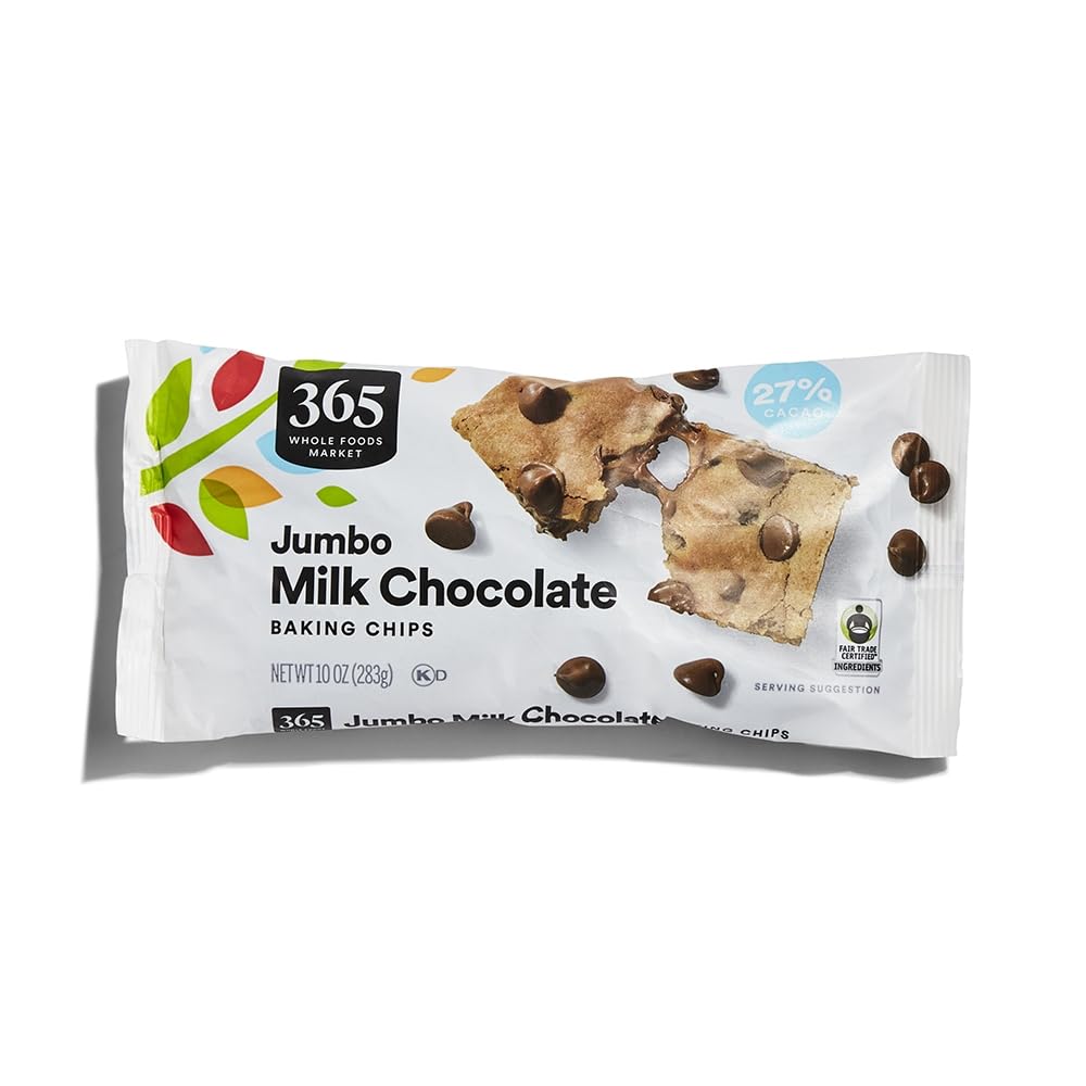 Jumbo Milk Chocolate Baking Chips, 10 oz