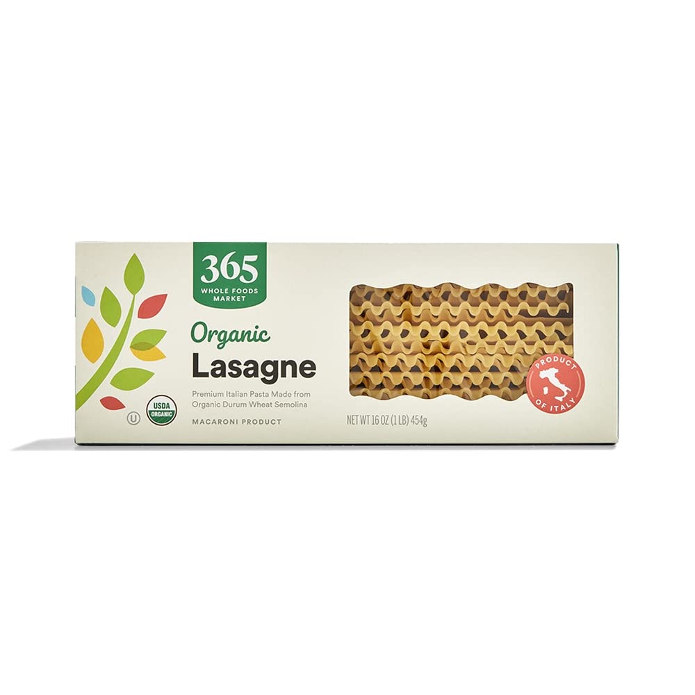 365 by Whole Foods Market Organic Lasagne, 16 Ounce
