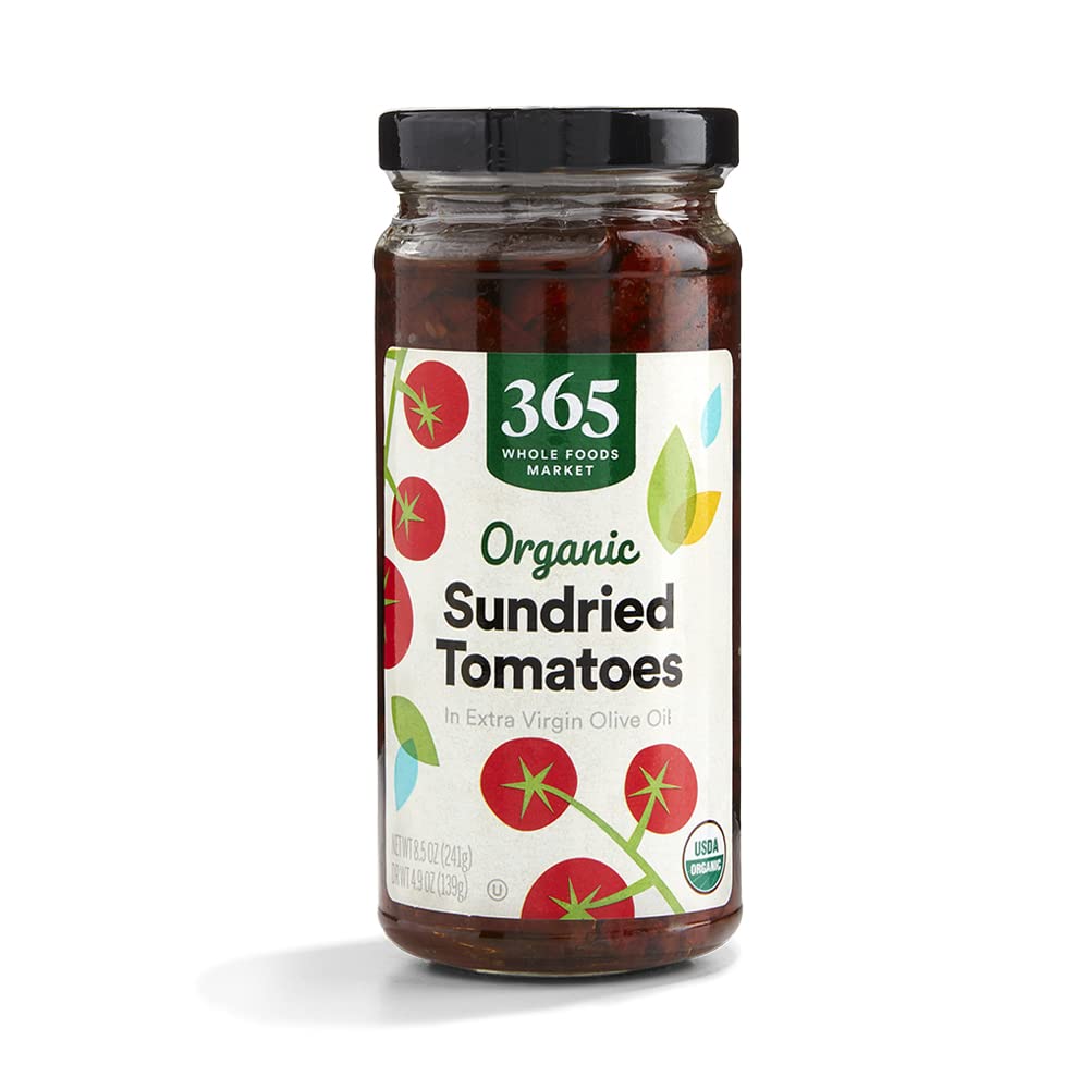 Organic Sundried Tomatoes In Olive Oil, 8.5 Ounce