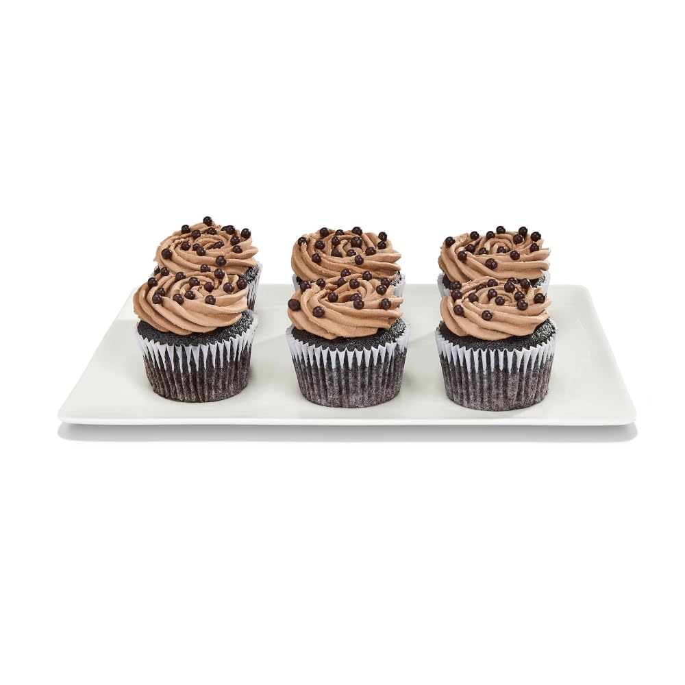 Whole Foods Market Chocolate Pearl Cupcake 6ct