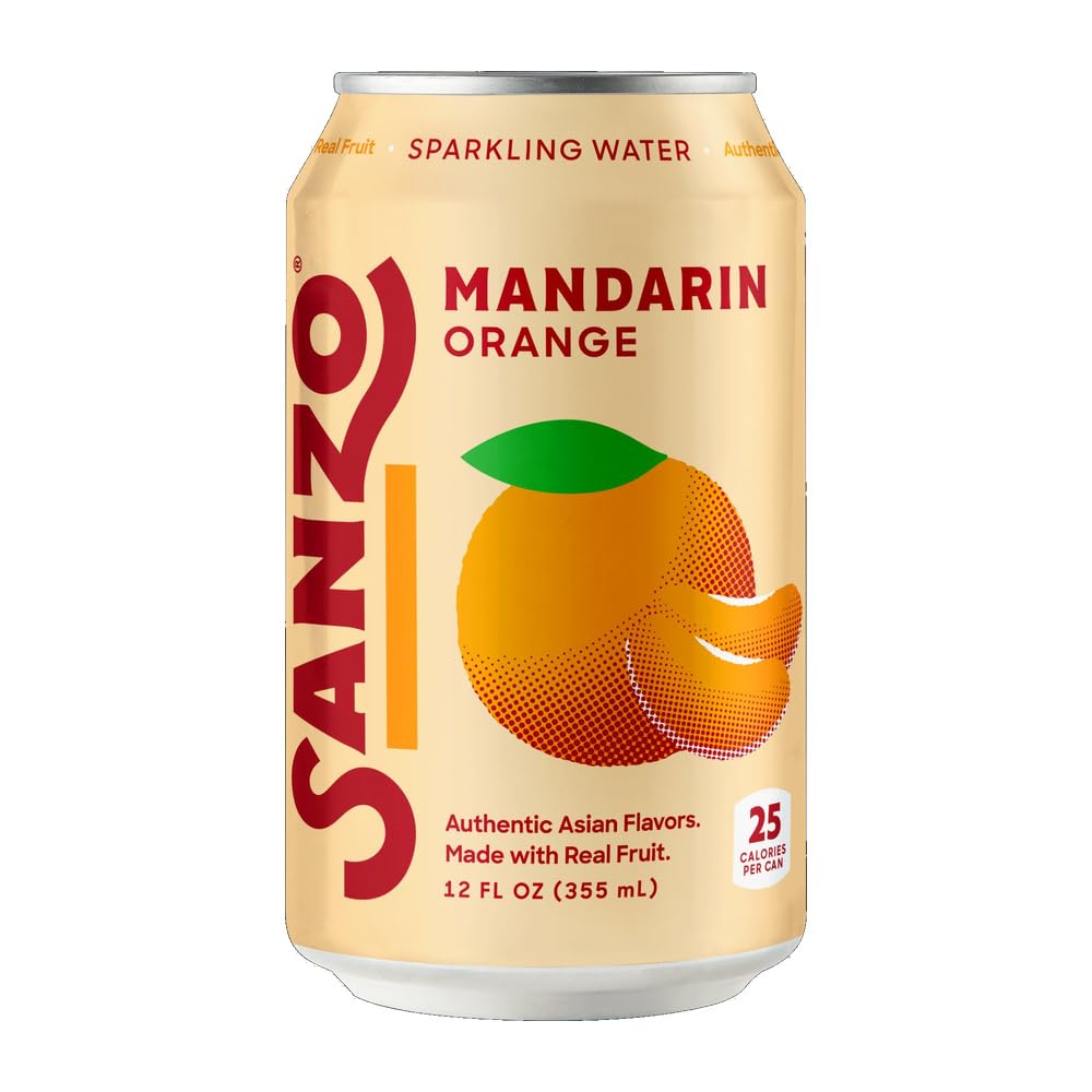 Water Sparkling Mandarin Single, 12 Fl Oz
