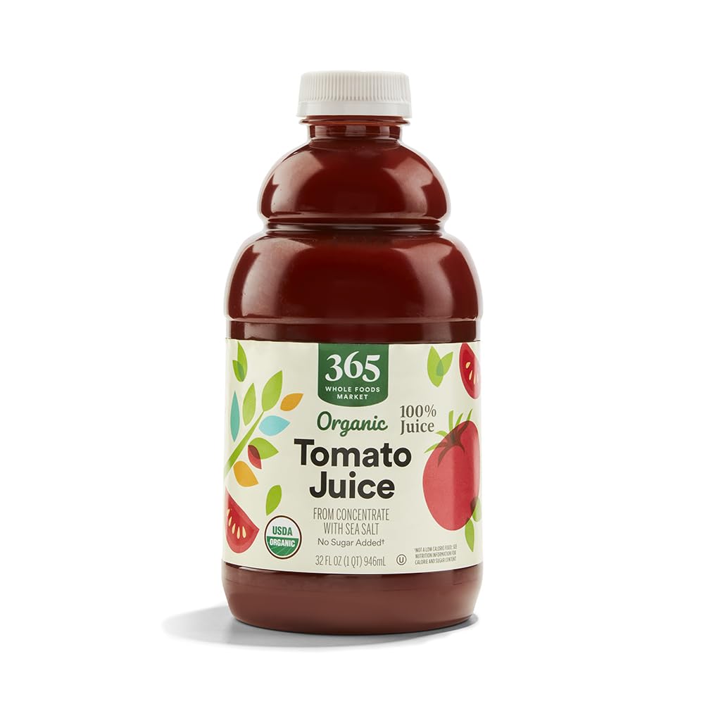 Organic 100% Juice, Tomato, 32 fl oz