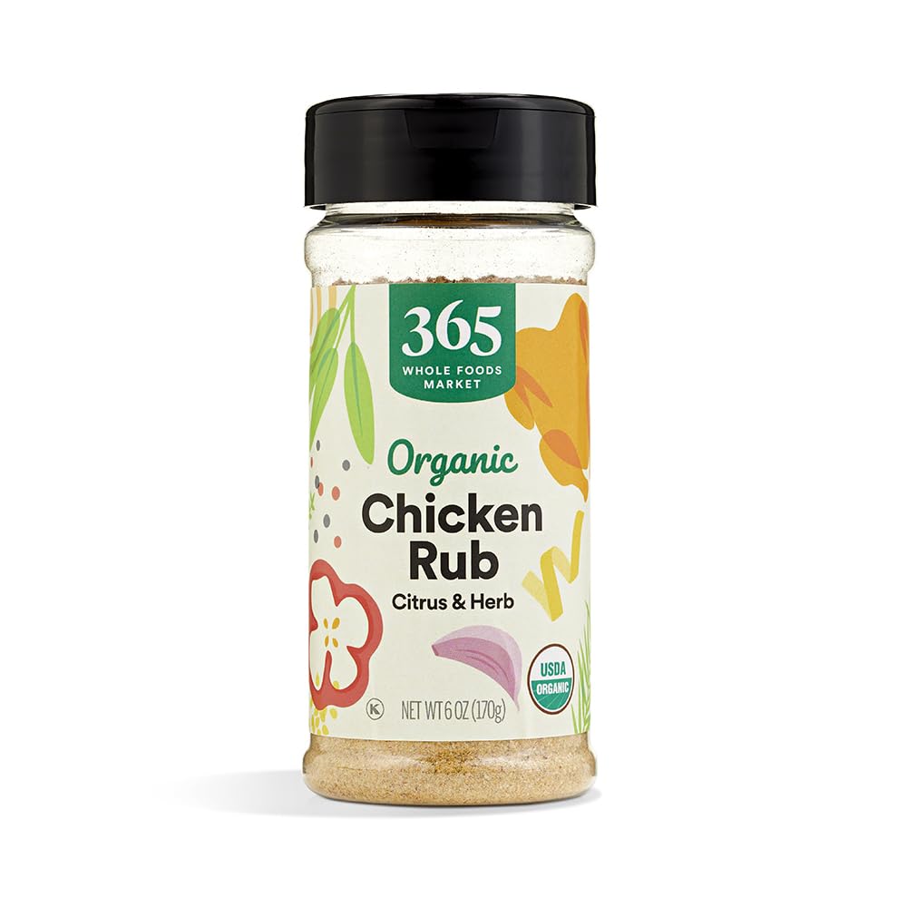 Organic Chicken Spice Rub, 6 Ounce