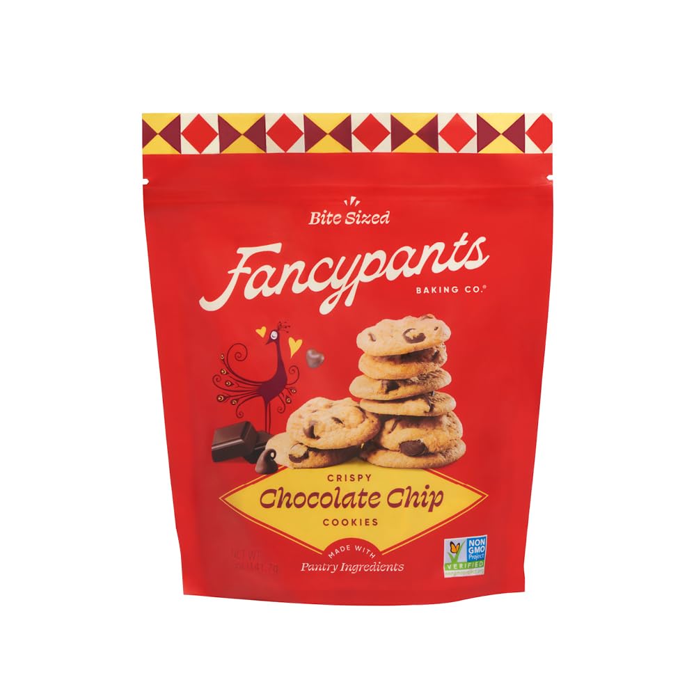 Fancypants Baking Co., Cookies Chocolate Chip, 5 Ounce