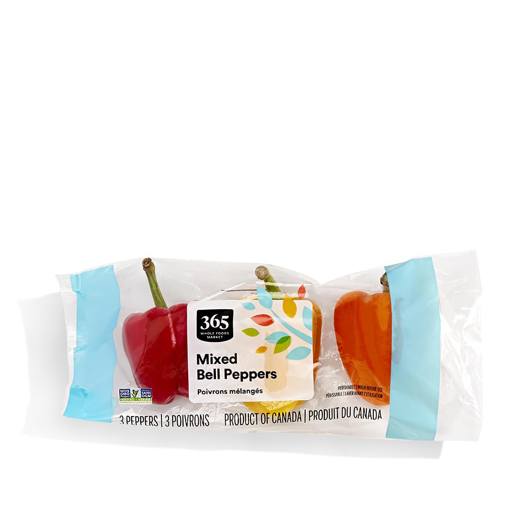 365 by Whole Foods Market, Tricolor Bell Peppers, 3 Count