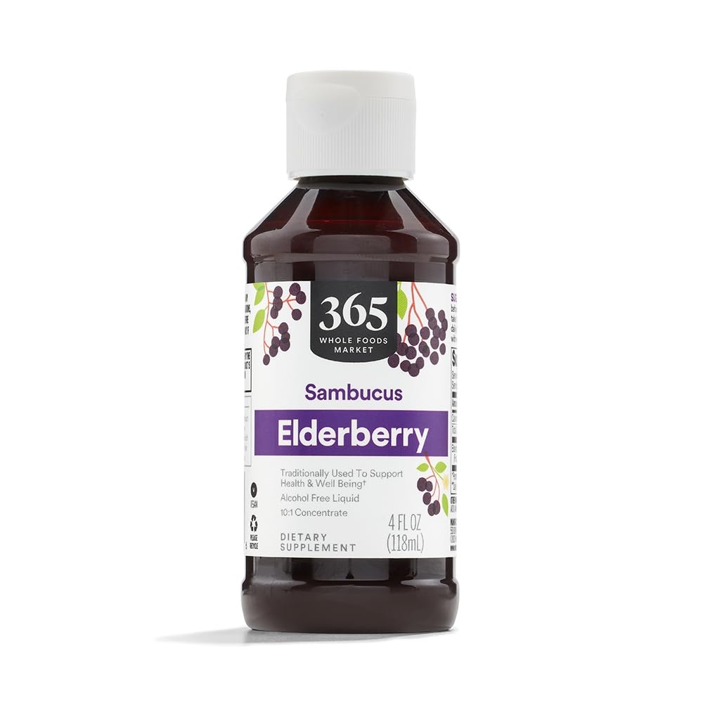 365 by Whole Foods Market Elderberry Liquid, 4 fl oz