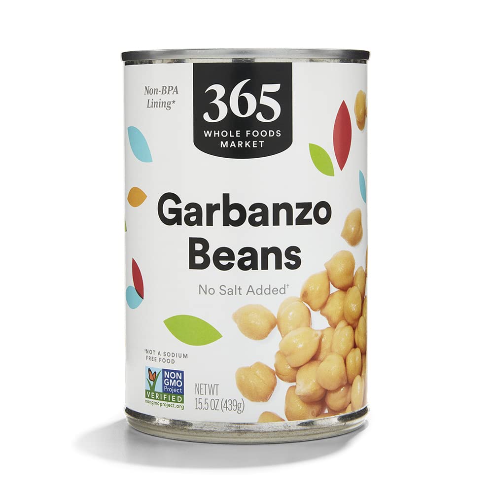 Unsalted Garbanzo Beans, 15.5 Ounce