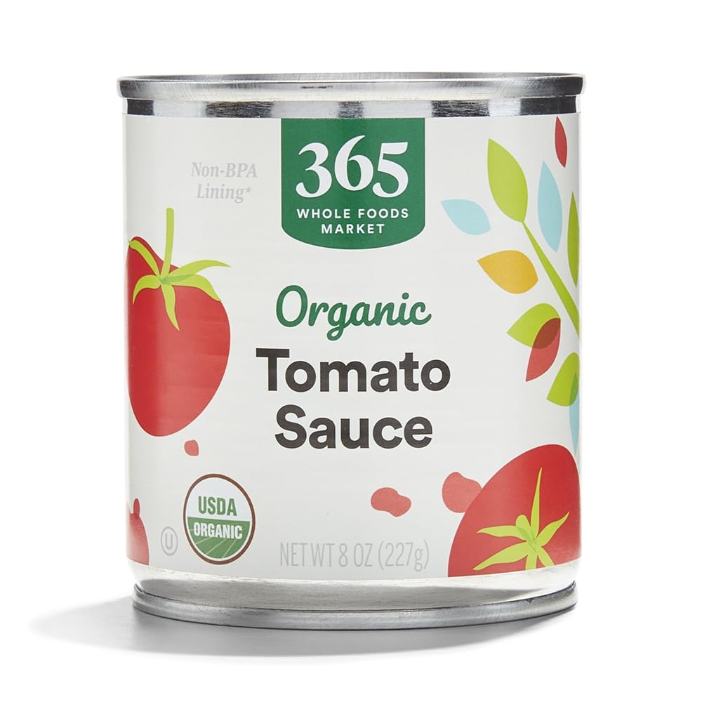 365 by Whole Foods Market Organic Tomato Sauce, 8 Ounce