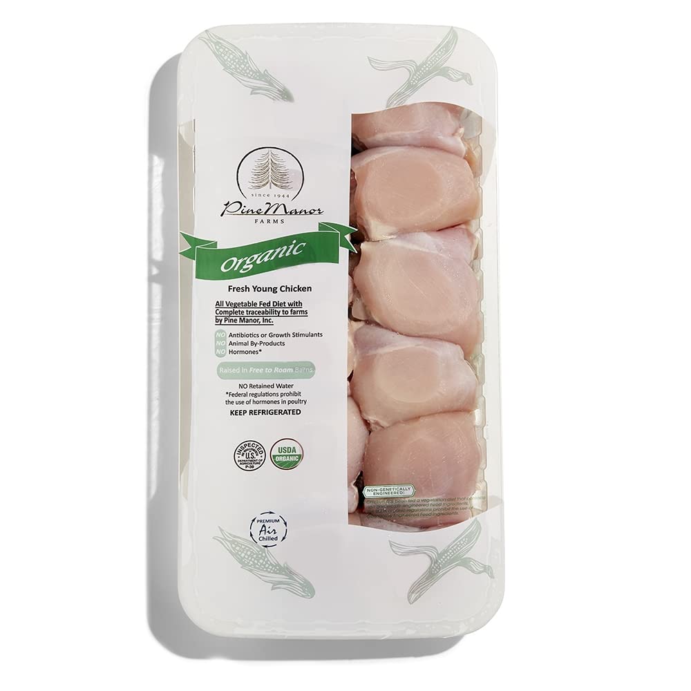 Pine Manor Organic Boneless Skinless Chicken Thighs