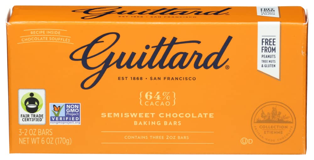 Semisweet Baking Bar, 2 Ounce, 3 Count