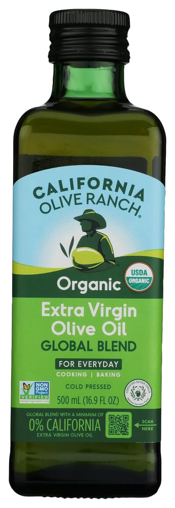 California Olive Ranch Organic Global Blend Extra Virgin Olive Oil, 16.9 FZ